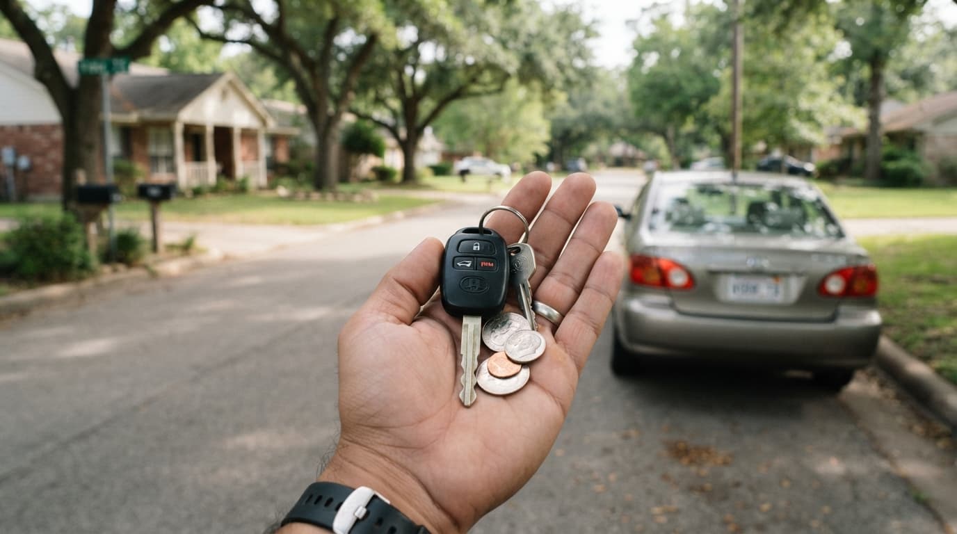 Beaumont area car owner reviewing deductible and collision coverage options before choosing a policy