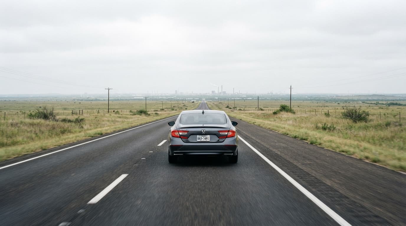 Beaumont Texas commuter reviewing auto liability insurance options before choosing limits