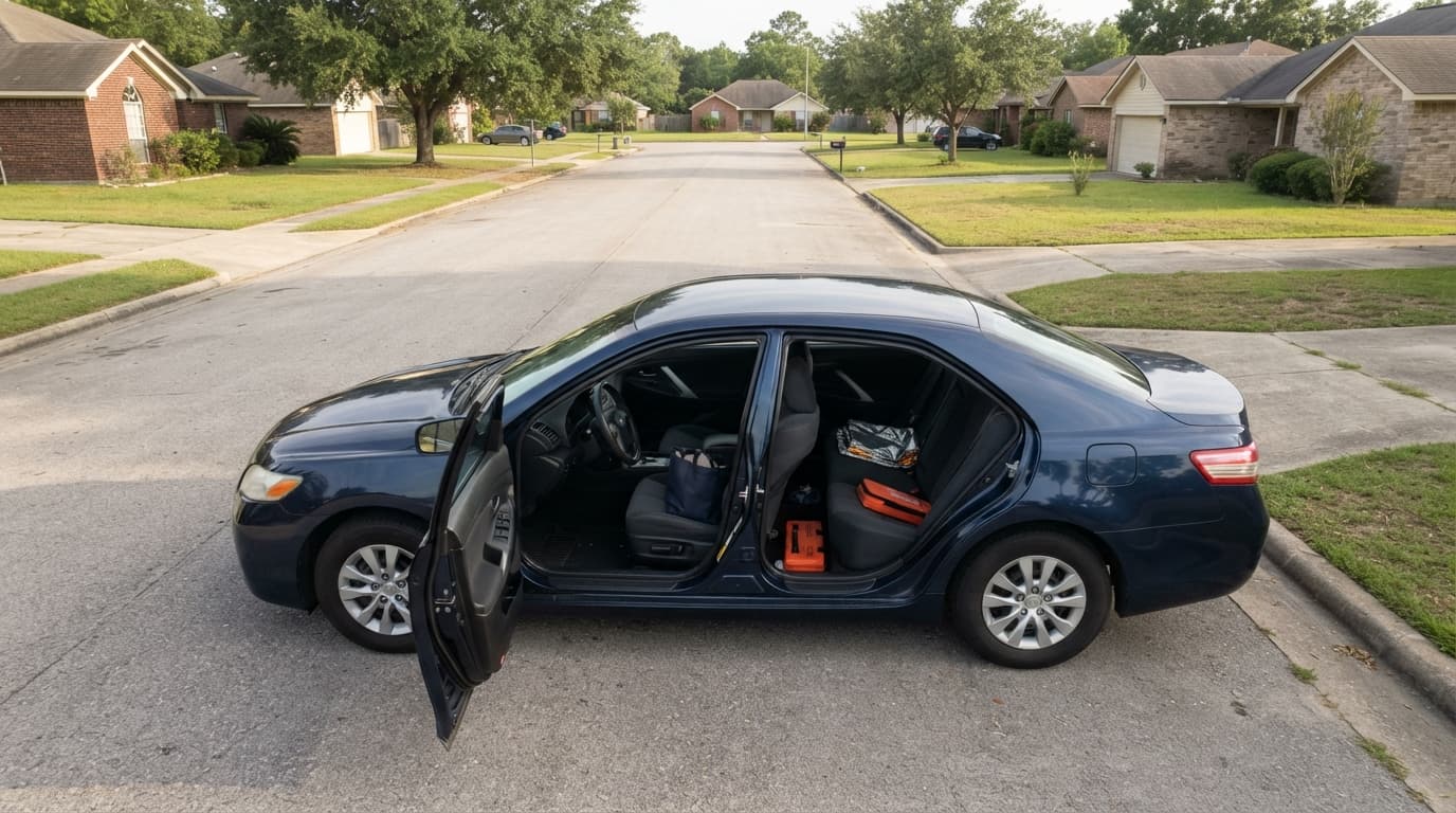 Auto insurance checklist for Beaumont TX drivers comparing PIP and medical coverage options