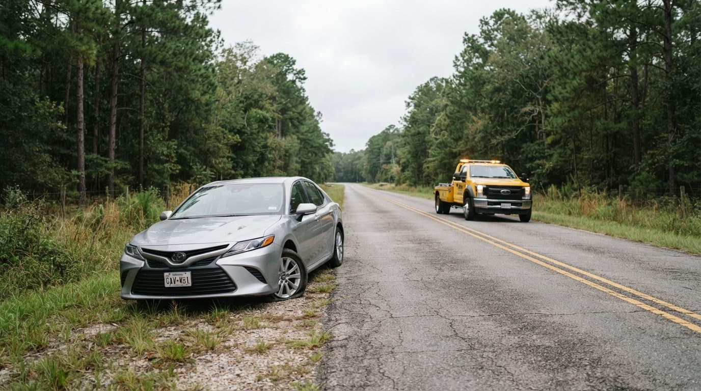 Beaumont Roadside Assistance for Flat Tires and Dead Batteries