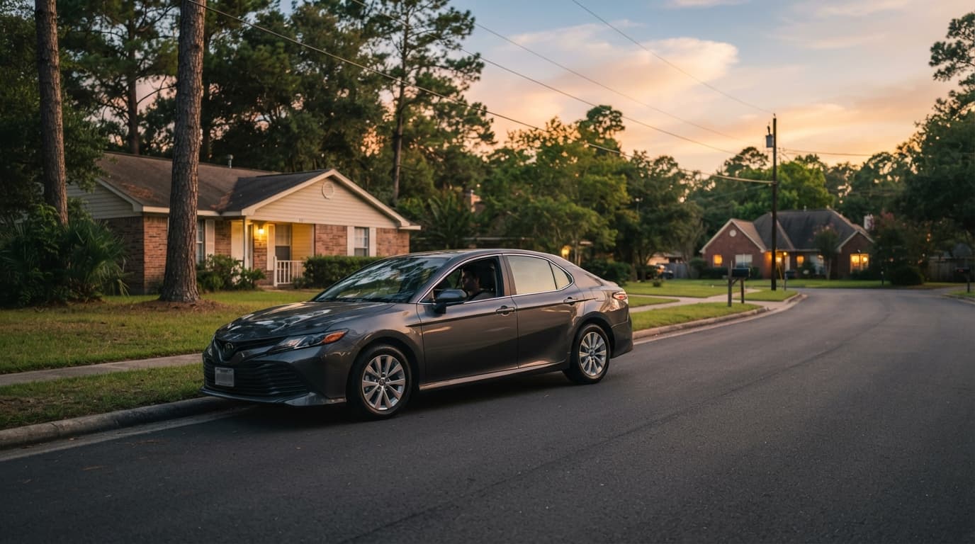 Beaumont TX rideshare driver reviewing personal auto and rideshare insurance coverage