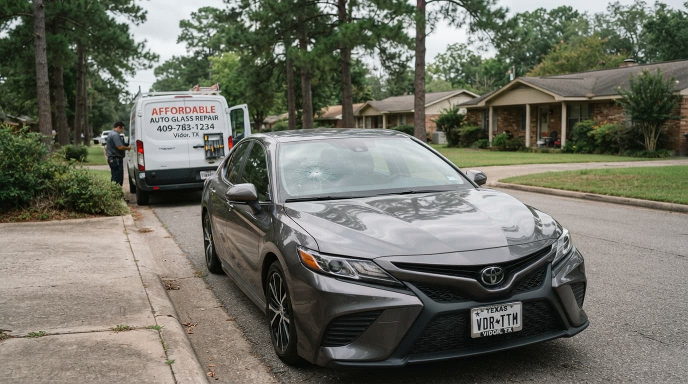 Full Glass Coverage After Storm Damage in Beaumont