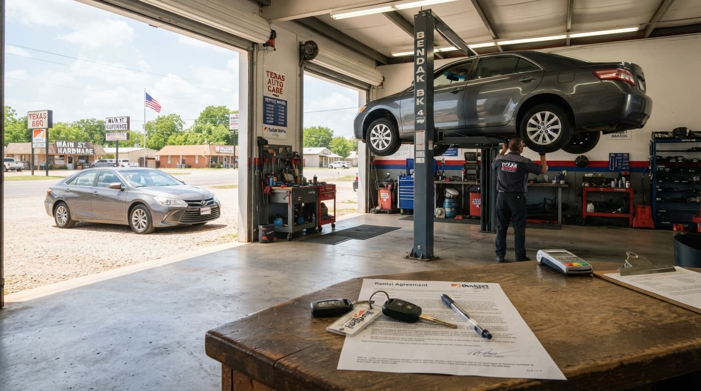 How Rental Reimbursement Works When Your Car Is in the Shop in Beaumont