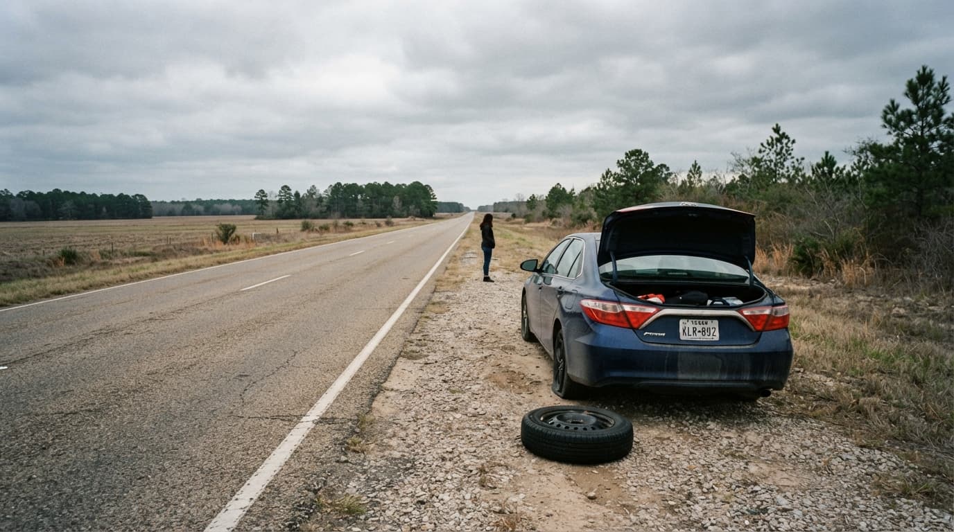 Beaumont TX auto insurance roadside assistance planning for towing lockout and flat tire protection