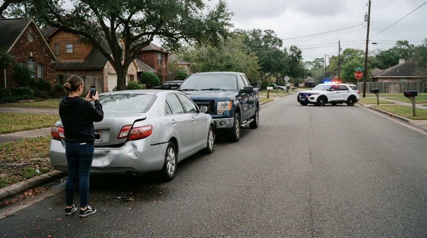 Beaumont TX uninsured motorist claim process after a hit and run accident